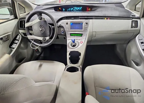 2012 Toyota Prius z USA, uszkodzony, nr VIN JTDKN3DU8C5525405